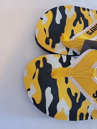 Pittsburgh Steelers Flip Flops NFL Football Men’s Size 11 EUC - Picture 5 of 8