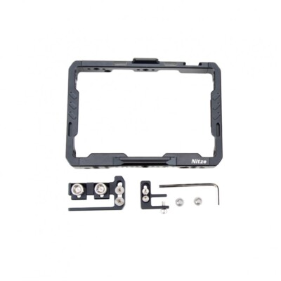 Nitze Monitor Cage w Cable Clamps for Blackmagic Design Video