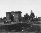 New 8x10 Civil War Photo: Evergreen Gate on Cemetery Hill, Battle of Gettysburg
