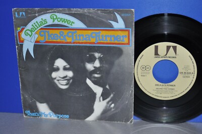 7'' Ike & and Tina Turner Delila's Power/That's my Purpose D '75 Vinyl Single