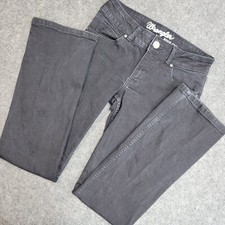 Wrangler Jeans Womens 3x32 Black Bootcut Stretch Y2K Western Rodeo Ready