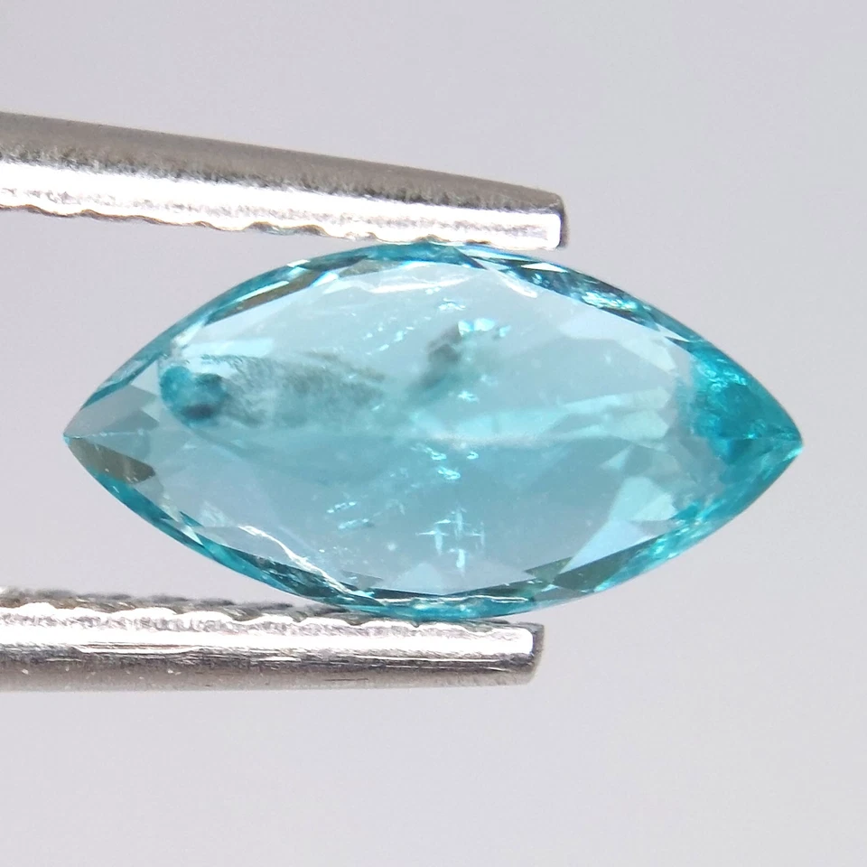 1.39Cts EXQUISITE MARQUISE SHAPE NATURAL PARAIBA  BLUE APATITE LOOSE GEMSTONE - Image 2 of 3