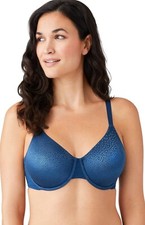 New WACOAL 855303 Titan Back Appeal Seamless Underwire Bra Size 34DD