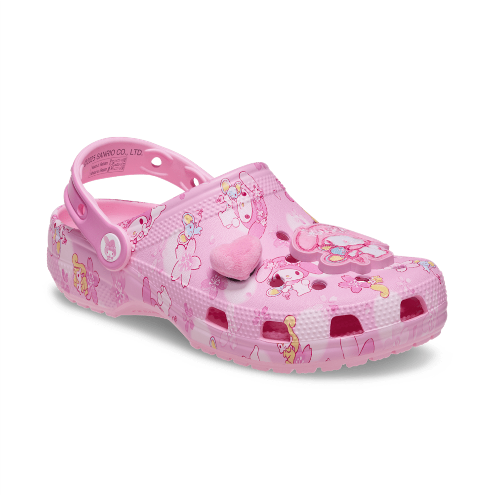 NEW CROCS My Melody Classic Clog 211200-90H Multi Pink | eBay