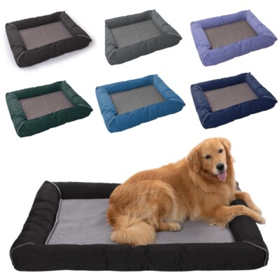 Outdoor Hundebett XXL Hunde Kissen Matratze Schlafplatz Waschbar | eBay.de