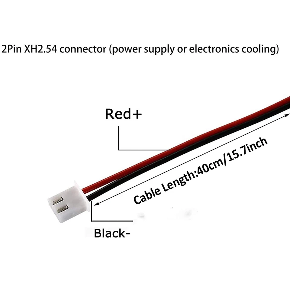Strong Quiet 12025 Fan 120x120x25mm 12cm 120mm Computer Case Fan DC 12V Cooli... - Image 4 of 4
