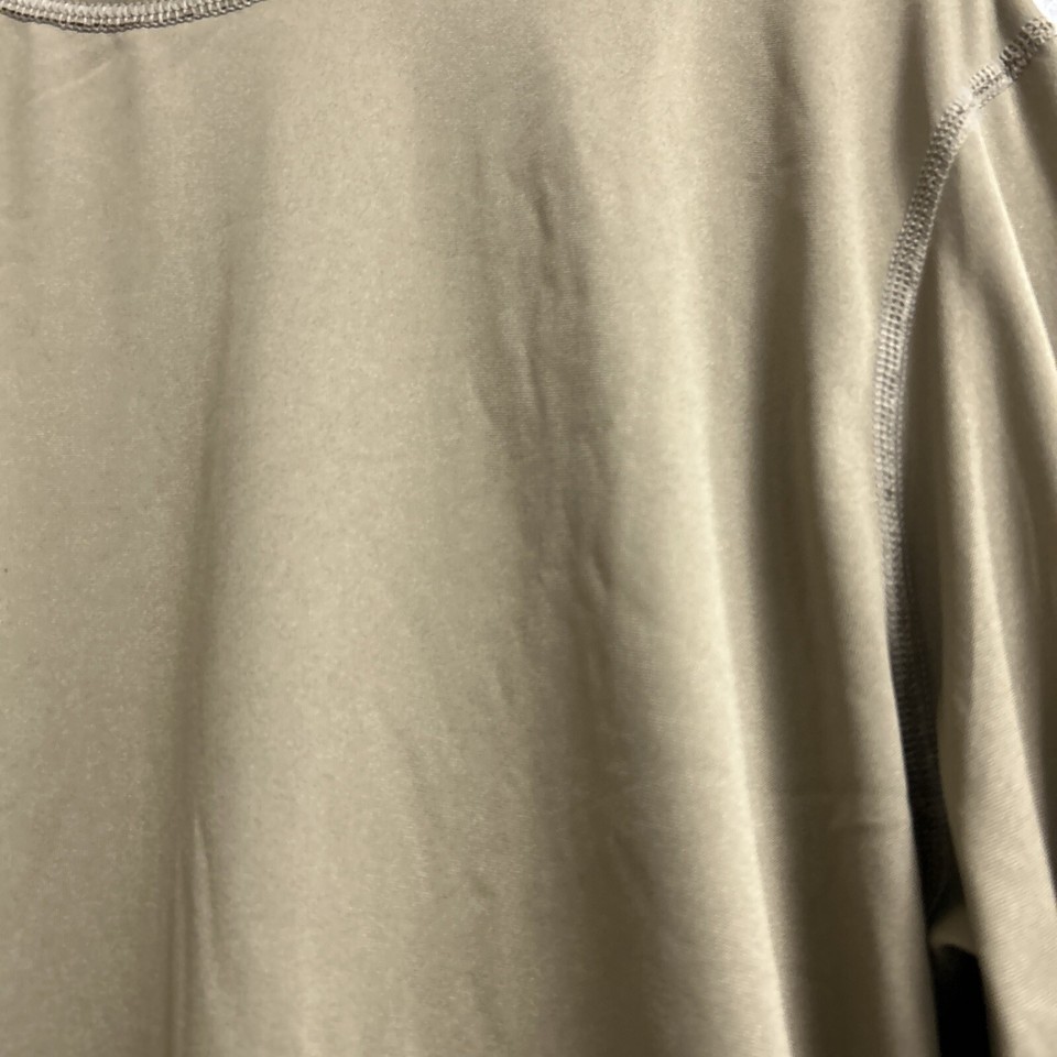 POLARTEC COLD WEATHER SILK TOP & Bottom Set COYOTE BROWN MEDIUM REGULAR