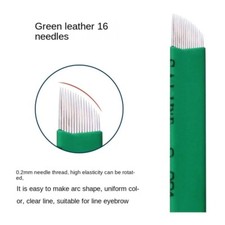Microblading 0.20MM Flex 16Pin Permanent Makeup Eyebrow Manual Tattoo Fog Needle