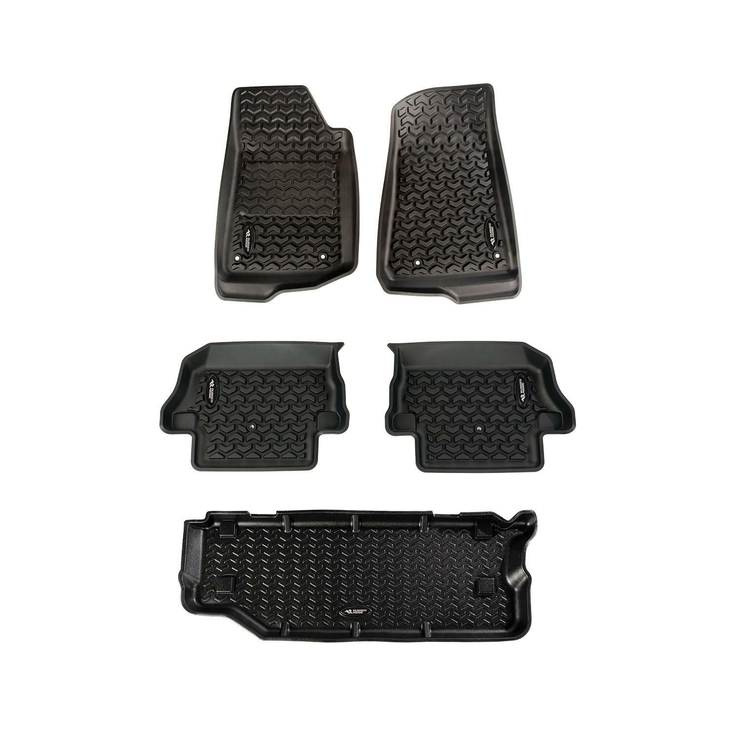 Tapis de sol Jeep Wrangler JL 2 portes pour sorties outdoor et chemins boueux 18-20