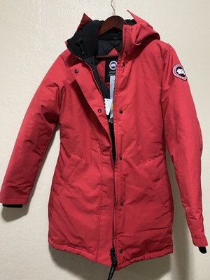canada goose victoria parka red