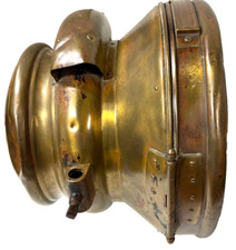 Early Gray Davis Brass Carbide Headlamp Cadillac Ford