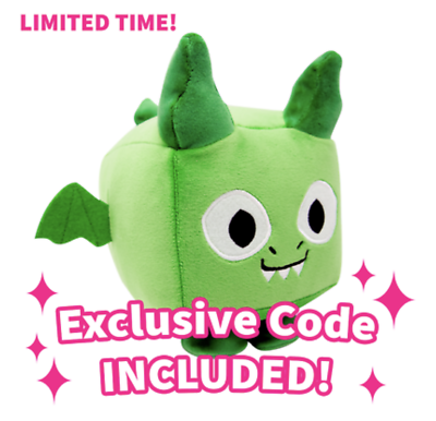 🔥 Roblox Big Games Pet Simulator X Dog & Dragon Plush SET CODES  INCLUDED!🔥