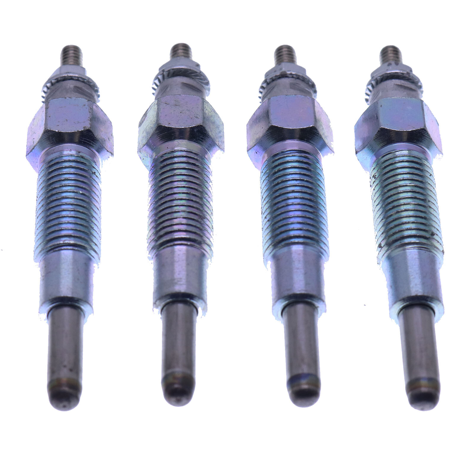 4X Glow Plugs For Bobcat 743 643 743B Kubota 15221-65510 15401-65510
