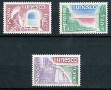 STAMP TIMBRE FRANCE NEUF SERVICE N ° 60/62 ** UNESCO / ARCHITECTURE