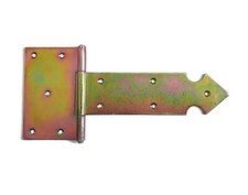 Metal Decorative T Hinge Heavy Duty Door Back Flaps Shed Garage Tee Hinges