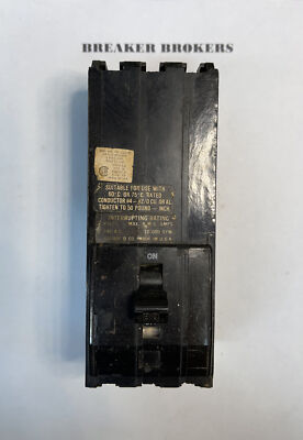 SQUARE D Q1380 80 AMP 240 VAC 3 POLE CIRCUIT BREAKER - FREE PRIORITY TODAY