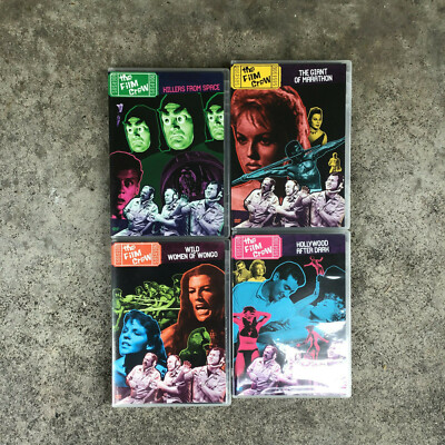 The Film Crew: Killers From Space 4-DVD BUNDLE Lot Mystery Science Theater 3000 