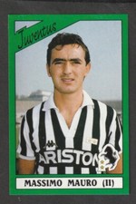FIGURINA ALBUM CALCIATORI PANINI 1987-88 N.143 JUVENTUS MAURO MAI ATTACCATA