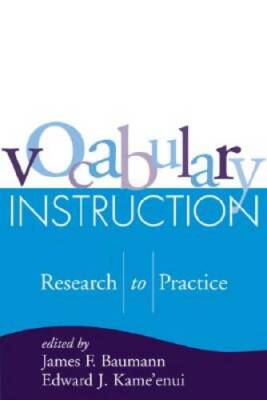 Vocabulary Instruction: Research to Practice (Solving Problems in the Tea - GOOD