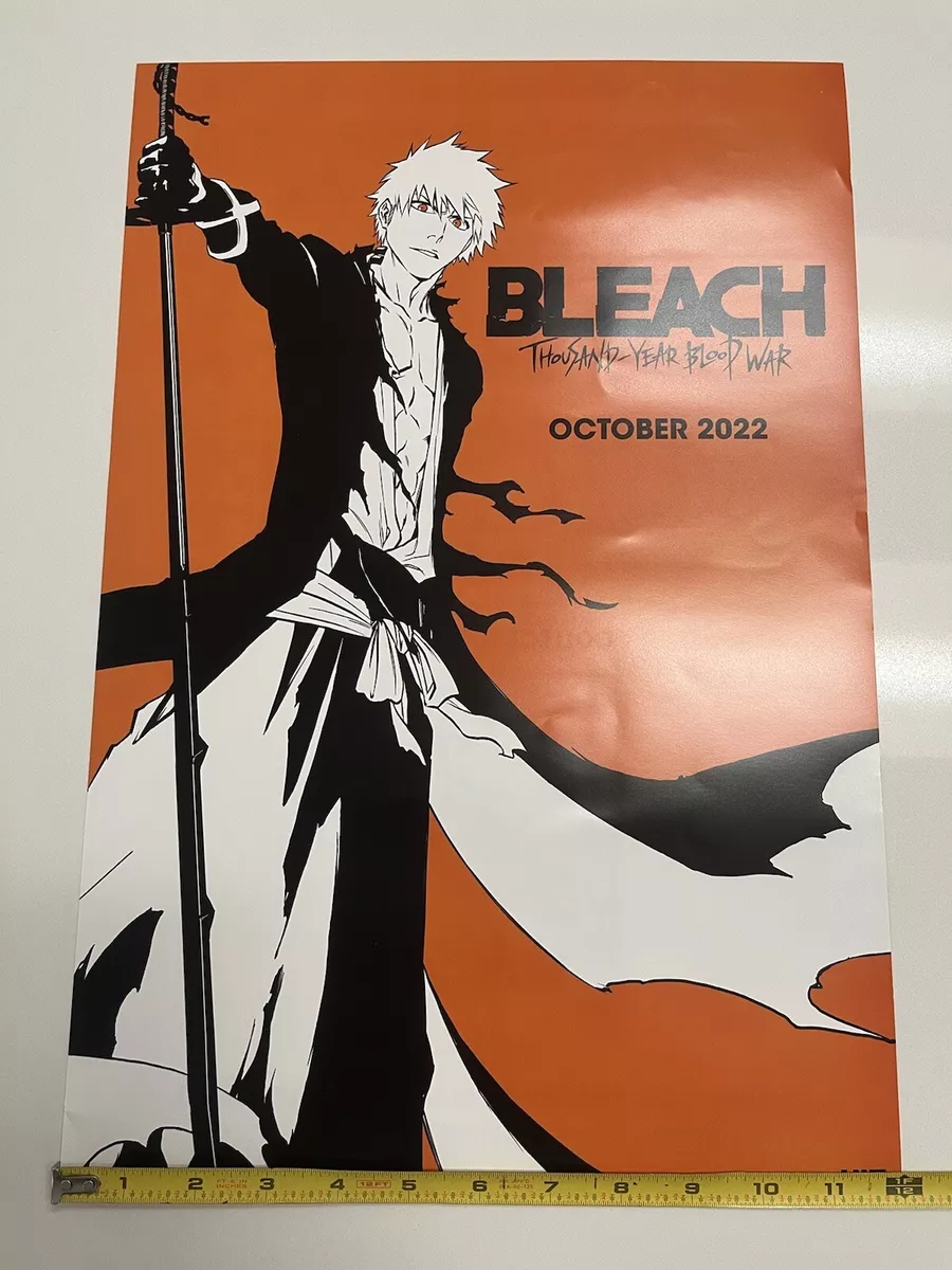 Anime Expo AX 2022 Bleach Thousand-Year Blood War Exclusive Poster - Shonen  Jump