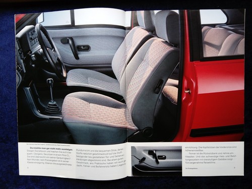 VW Polo 86C 3F, Polo Prospekt 9.1991, Coupe Steilheck, gebraucht - Bild 5 von 11
