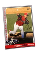 2009 MultiAd Sports Memphis Redbirds Fernando Salas Team Set Card #25 Mexico