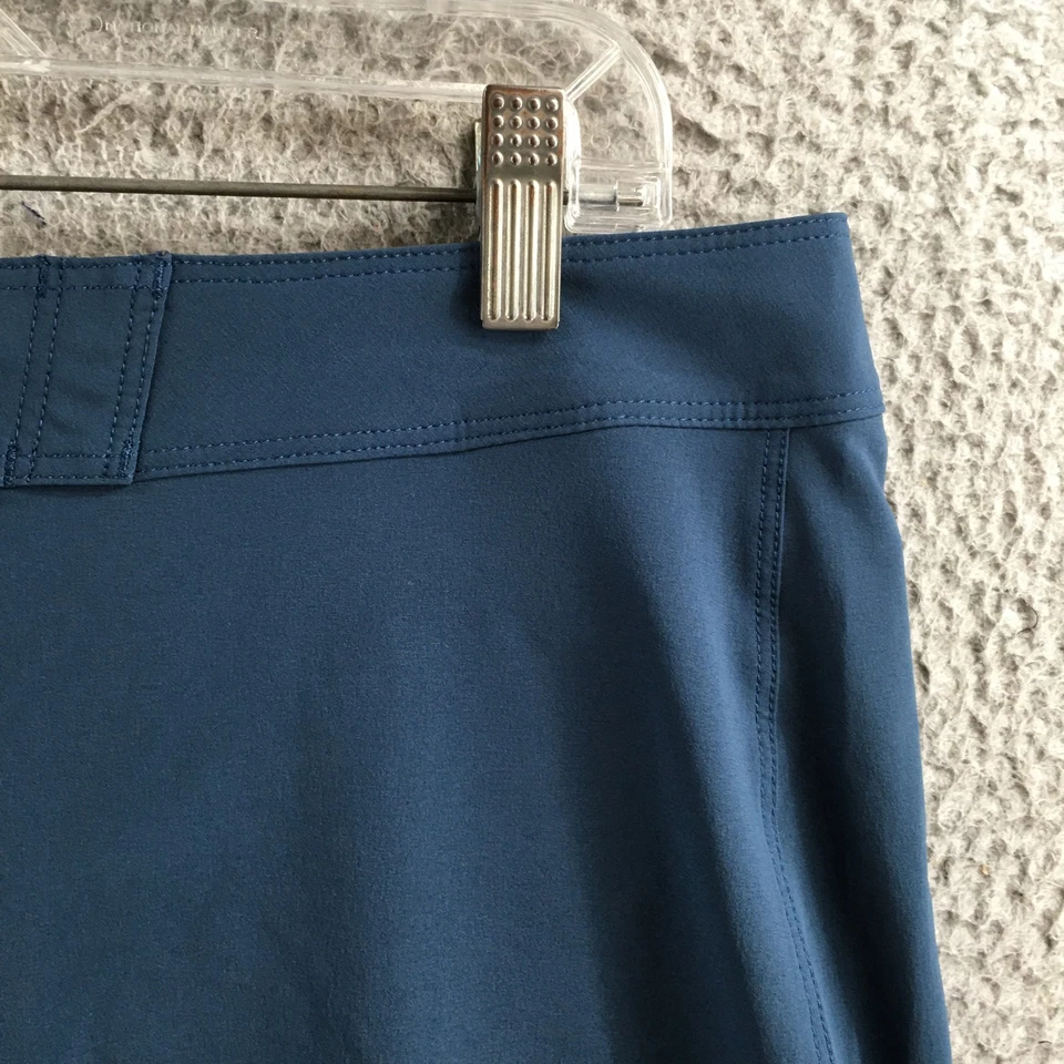 Boardshorts Patagonia Hydropeak para hombre 34 bolsillos azules con cordón tiro medio informales Foto 4 de 4