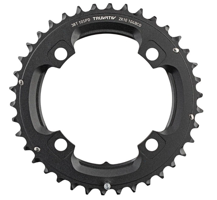 Truvativ Kettenblatt 4-Arm Antrieb 38 Zähne 104mm 2x10 fach SRAM - NEU