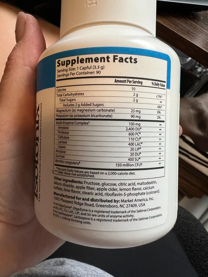 Isotonix enzimas digestivas probióticos - 90 svgs, salud intestinal y digestión ex 08/27 Foto 2 de 4