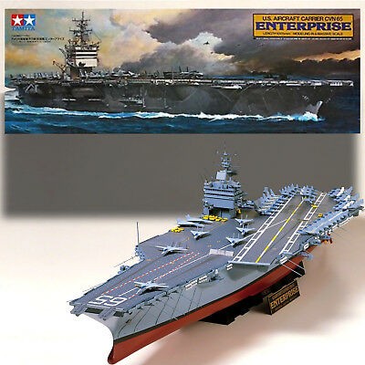 Tamiya 78007 1:350 Scale USS Enterprise Aircraft Carrier CVN