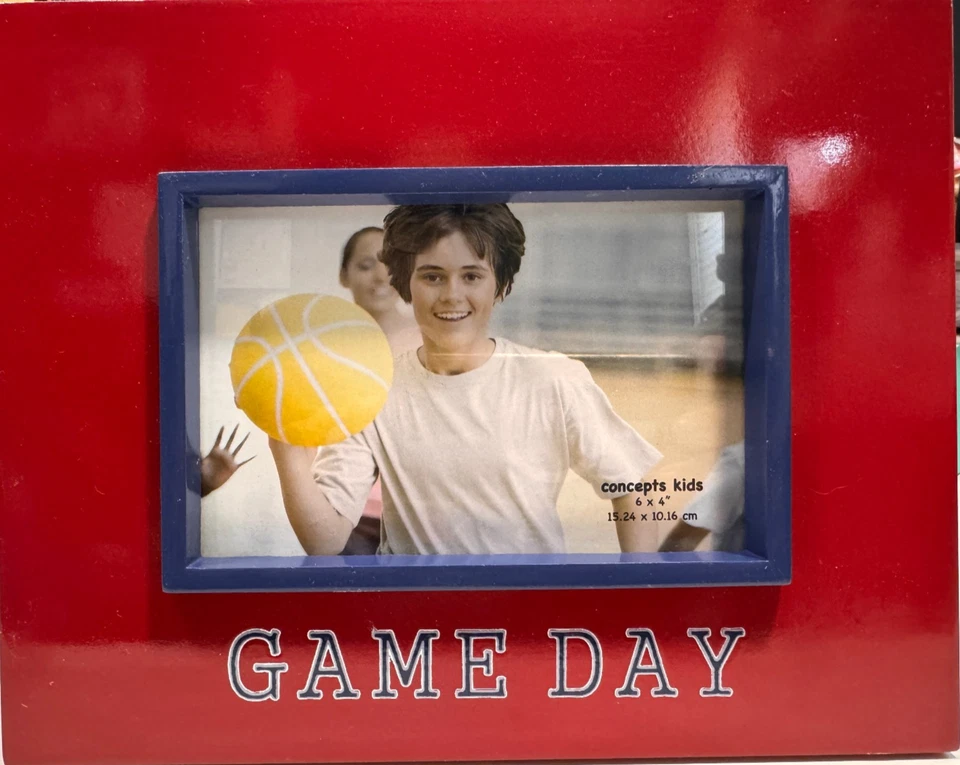 Concepts Game DAy 相框 红色 蓝色 4 x 6 B259764RD — 第 4/4 张图片