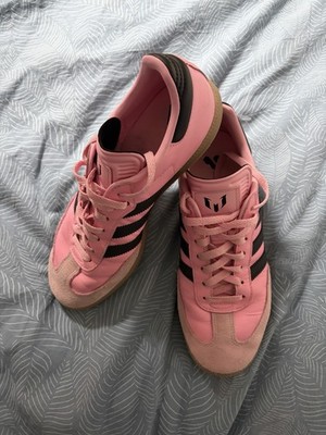 Adidas - Samba Messi Hallenschuh | Gr. 43 1/3 | Black + Pink | Top Zustand + OVP