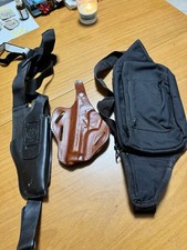 Fondina Vega Holster + Fondina Ascellare + Marsupio Per Beretta 92/98