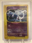 Pokémon Expedition Mewtwo reverse Holo Rare Card 20/165