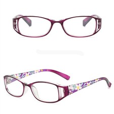 Fashion Reading Glasses Anti Blue Light Women Reader Flowers Presbyopic Eyeglass