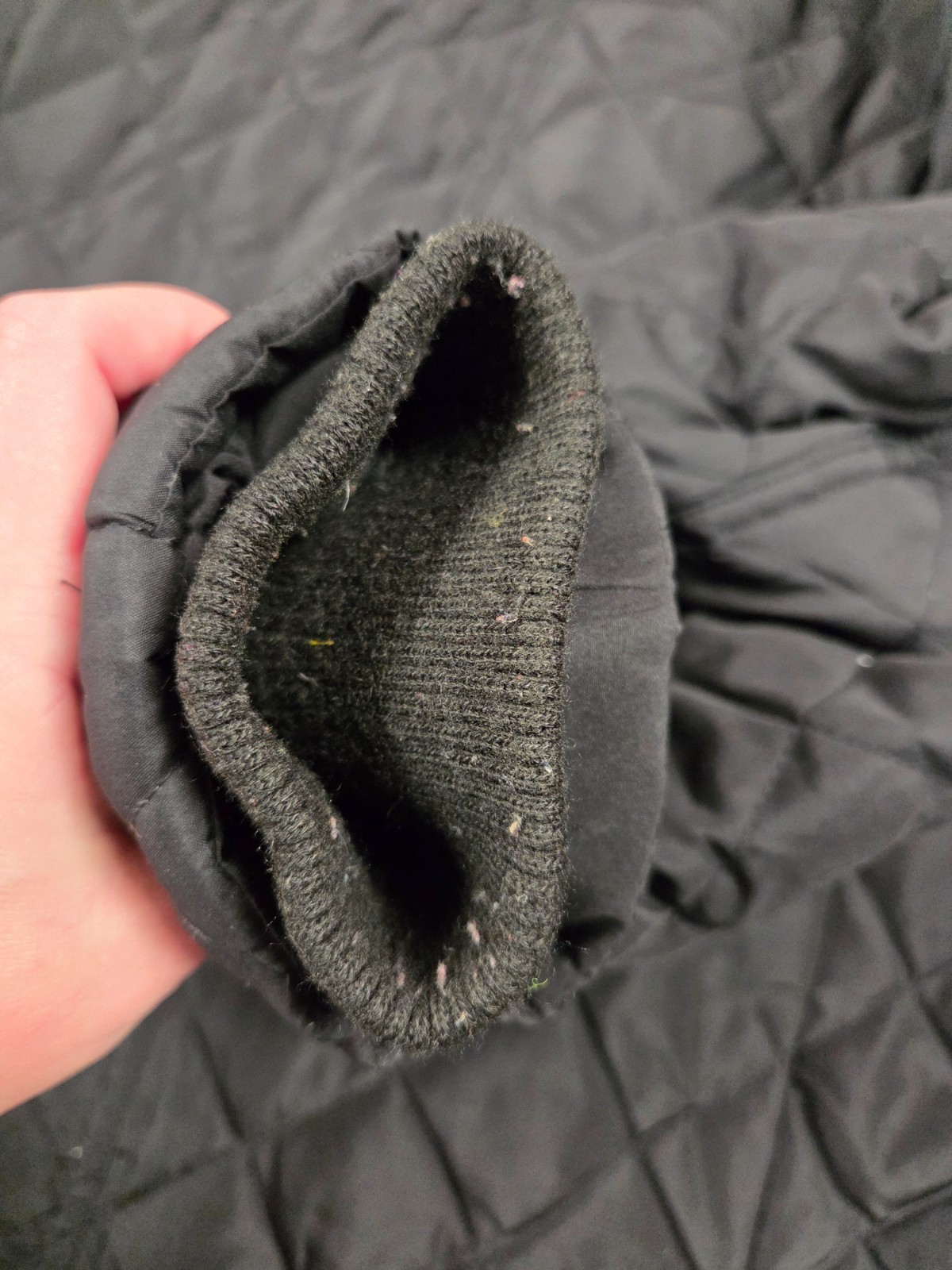 Nine West Separates Quilted Solid Black Puffer Do… - image 5