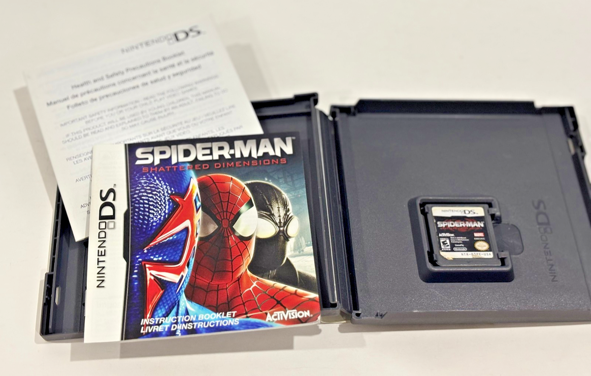 Nintendo DS Game - Spider-Man Shattered Dimensions - CIB! | eBay