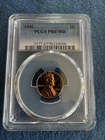 1956 Lincoln Wheat Cent PCGS PR67RD Red Proof Penny Brilliant 1¢ Coin Gem Cond