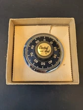 VTG"Electrol,Dial" Max-a-Loc Electrical Combination Lock #3020 CHROME,Complete.