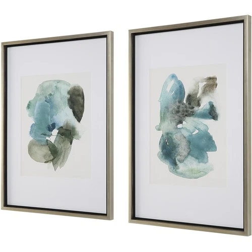 Uttermost 32291 Blueprints 40 X 27 inch Watercolor Prints, Set of 2 - Picture 4 of 7