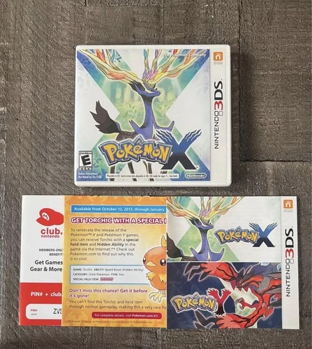 Pokemon X (Nintendo 3DS, 2013) Clean 👀