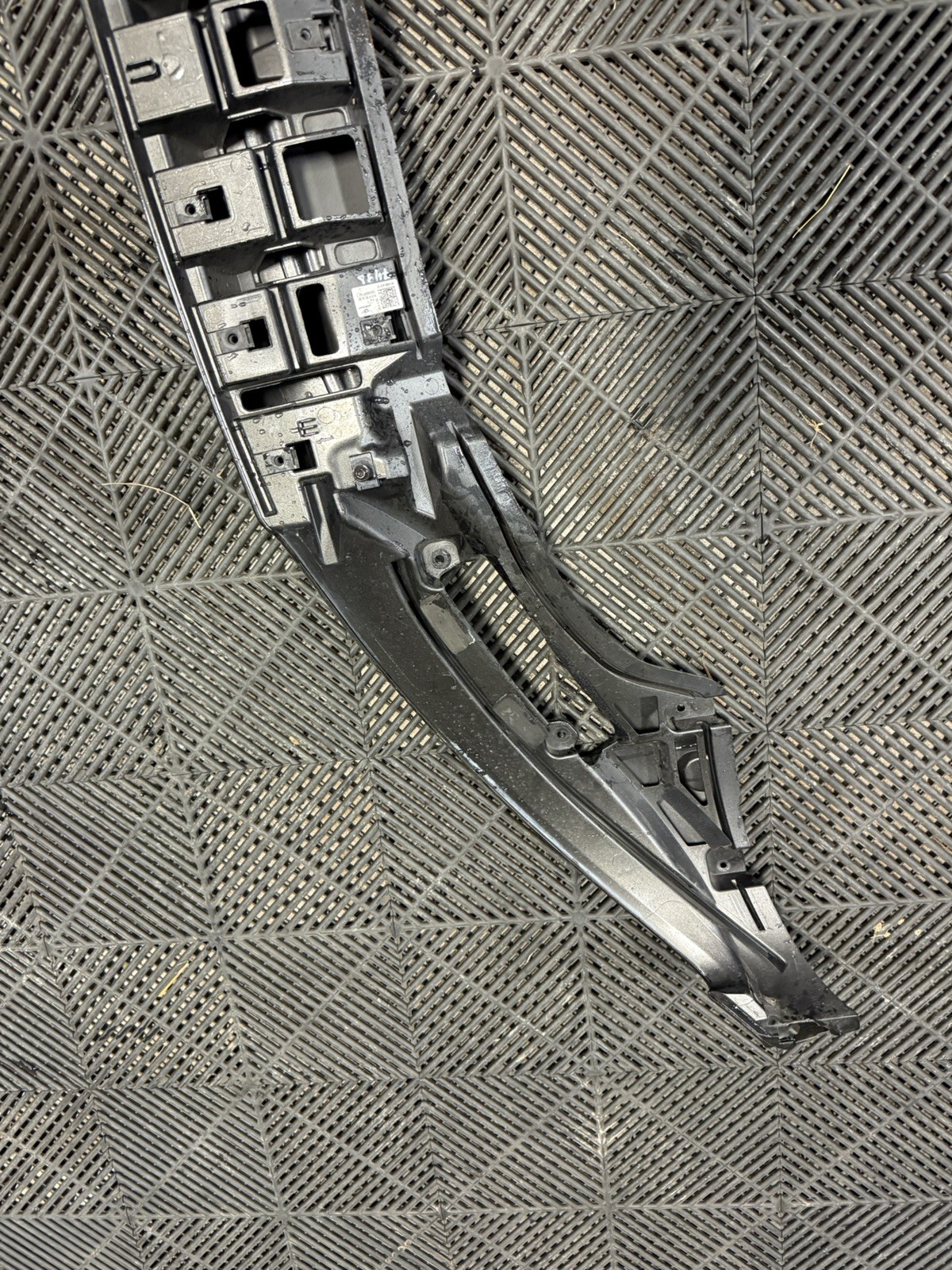 2016-2021 MCLAREN 570S REAR BUMPER UPPER SPOILER WING COVER PANEL BLADE SILVER