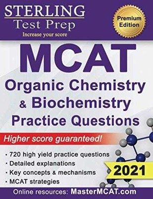 Sterling Test Prep MCAT Organic - Paperback, by Prep Sterling Test - Very Good h