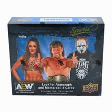 2021 UPPER DECK ALL ELITE WRESTLING AEW HOBBY BOX NEW FACTORY SEALED