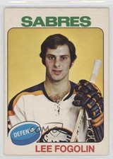 1975-76 O-Pee-Chee Lee Fogolin #306 0nr3