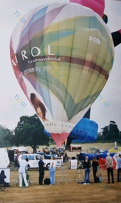 Loseley Park Aviation Foto Heißluft Clairol Heißluftballon Ballon Aug 03 li 