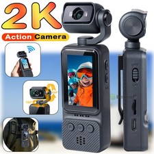 2K Portable Vlogging Camera Handheld Stabilizer Action Camera Camcorder Camera