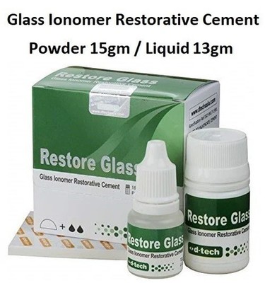 Dental RESTORE Superior GIC Type 2 Restorative Cement D TECH