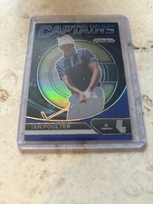 2024 Panini Prizm Liv Golf - Captains Ian Poulter #73 Blue Prizm /99