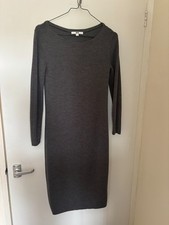 Uniqlo Grey Midi Jumper Dress Size XS
